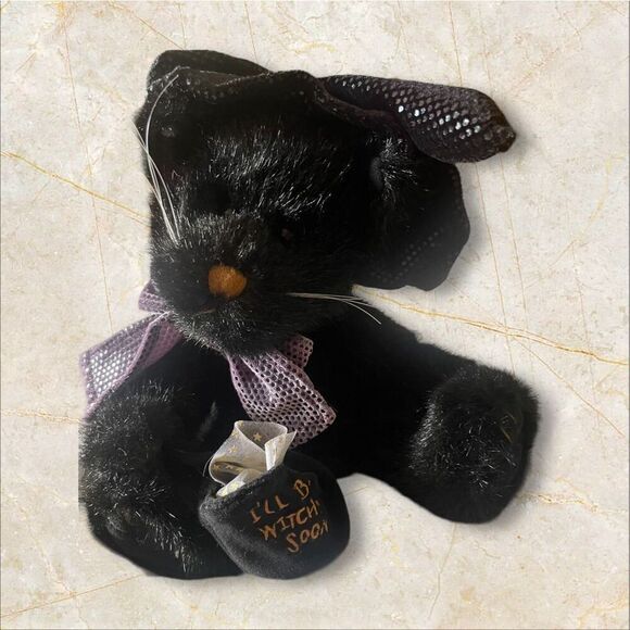 The Boyds Collection Ltd Kids Black Bears Zelda Z. Witchy Puss Boyds Bear Plush - Picture 2 of 16